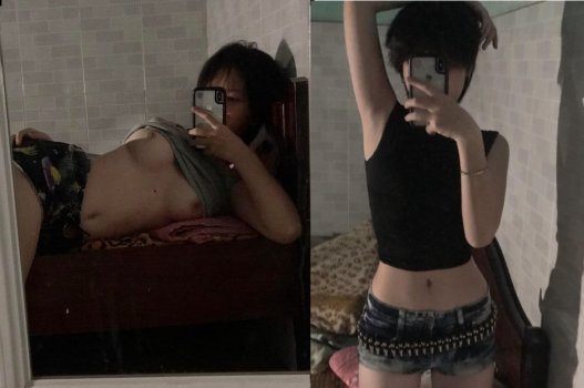 Video riêng tư với cô gái tóc ngắn gợi cảm