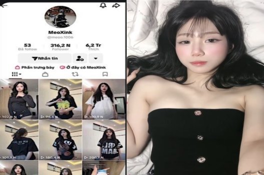 Clip nóng Tiktoker Hà Meo Meoxink với phong cách mê hoặc