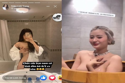 Clip Triệu Linh Trang quyến rũ với giọng nói mê hoặc