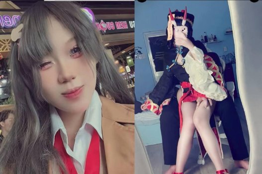 Cuộc phiêu lưu nóng bỏng của cô gái sexy cosplay cùng bạn trai lén lút
