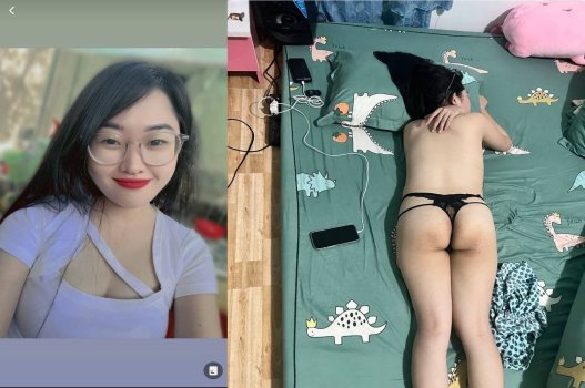 Lồn của Kiều Giang ngon, nhưng bạn trai lại thích đụ lỗ nhị