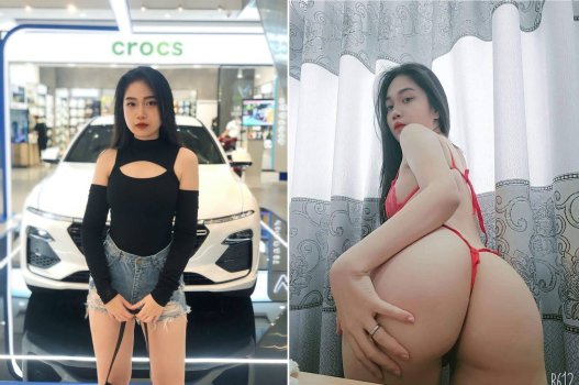 Yêu đương cùng cô gái ngực to mông nở