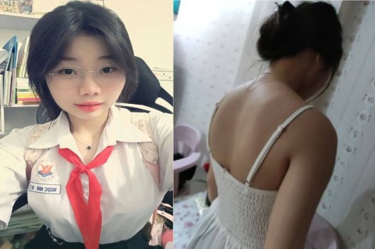 Sex cô gái trẻ điệu đà