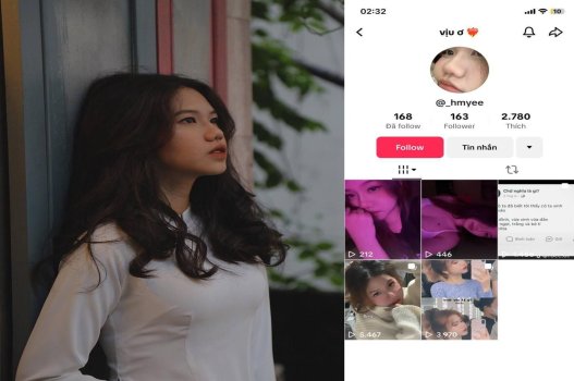 Video nóng bỏng tự quay của tiktoker hmyee